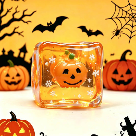 Halloween Funny Ice Cube Squishy Toy