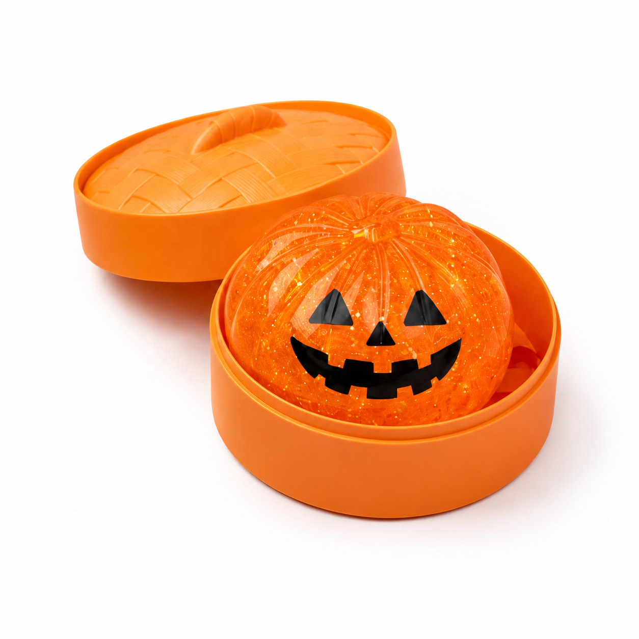 Halloween Glitter Dumpling Squishy Toys