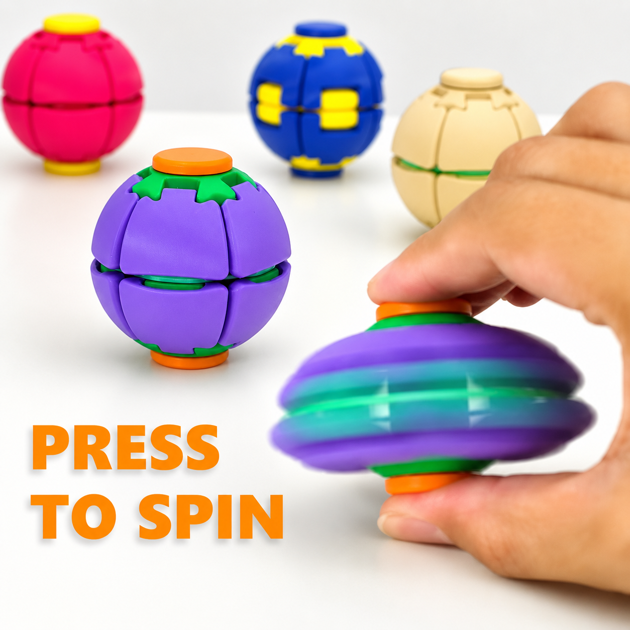 3D Gear Ball Fidget Toy for Kids - Assorted