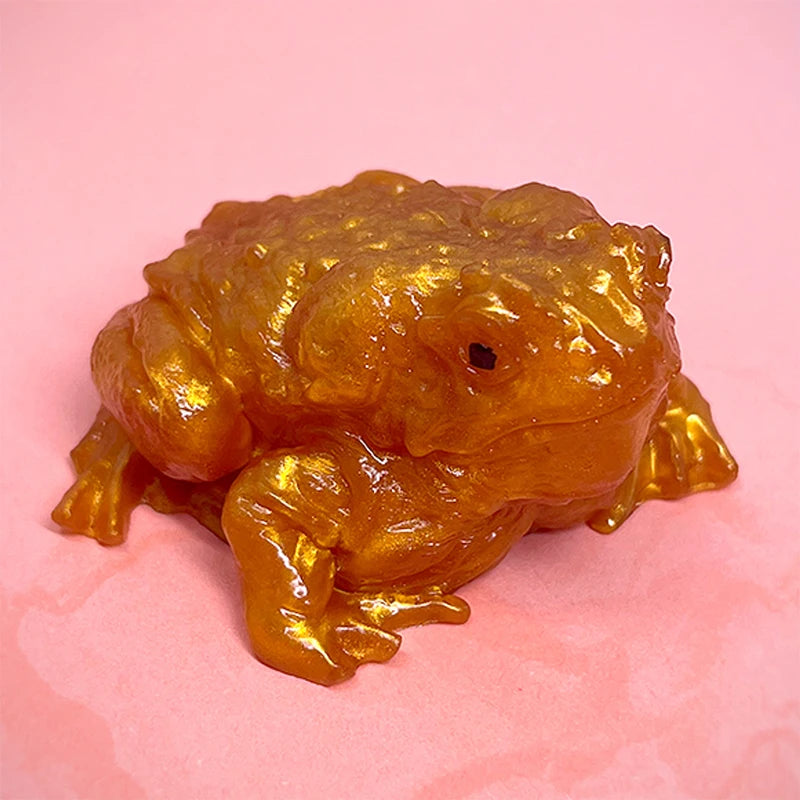1/2pcs Funny Toad Frog Squishy Toys Stress Relief Prank Toys For Kids Funny Meme Party Birthday Gifts Frog Squeezing Toy